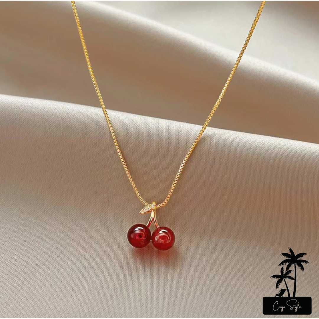 Cayo Wild Cherry Necklace