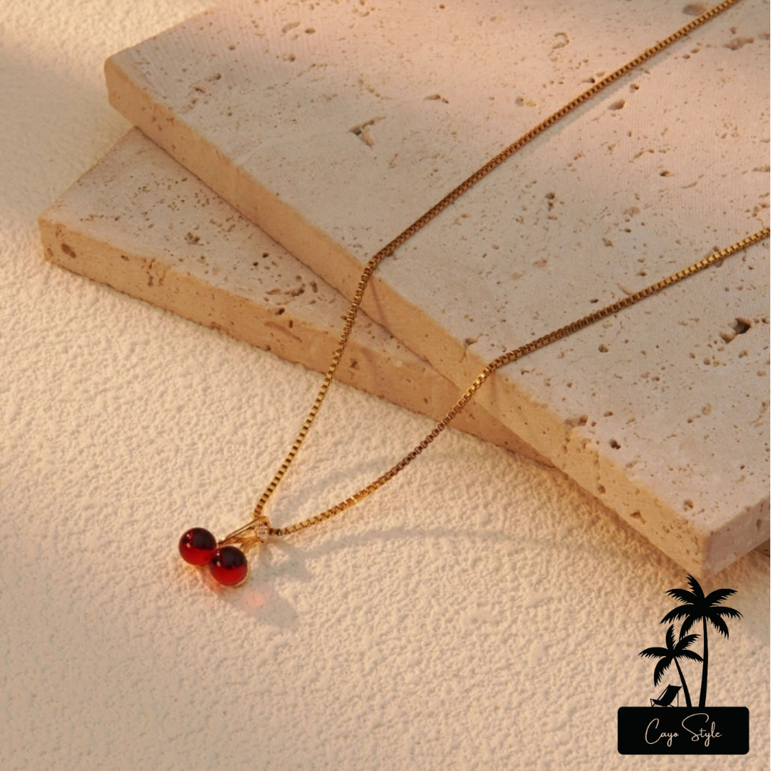 Cayo Wild Cherry Necklace