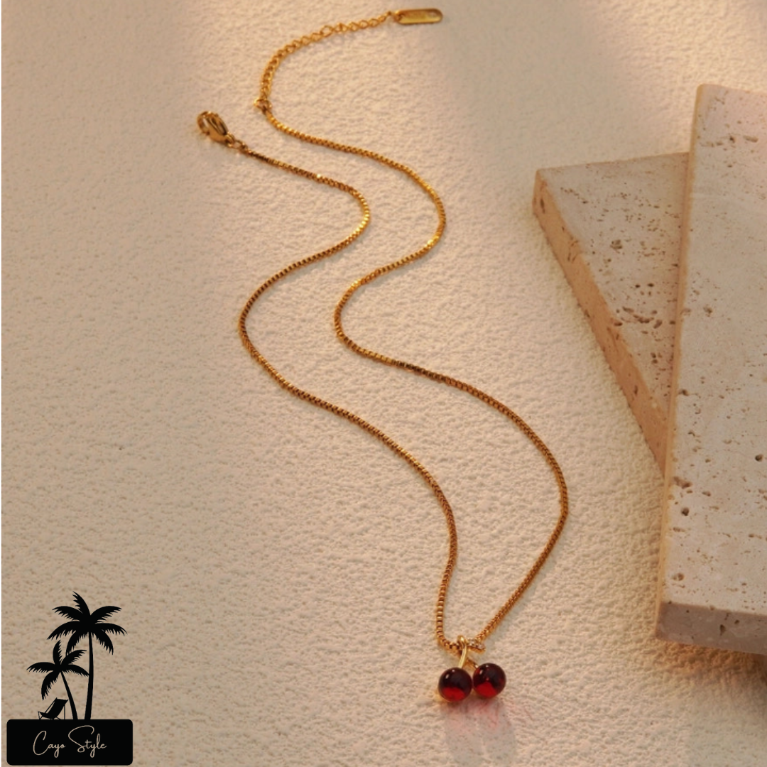 Cayo Wild Cherry Necklace
