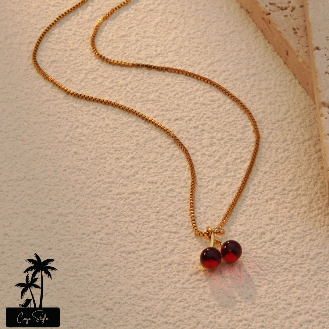 Cayo Wild Cherry Necklace