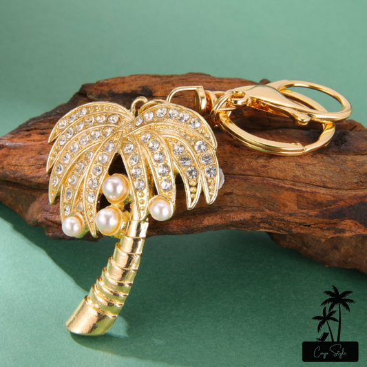 Cayo Palma Borincana Keychain