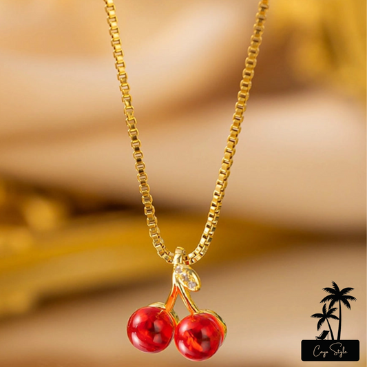 Cayo Wild Cherry Necklace